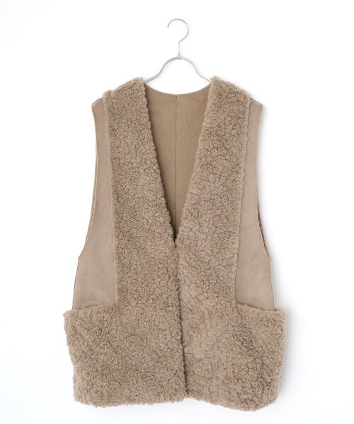 VERSEAU / ヴェルソー ベスト | リバーシブルファームートンジレ | 詳細8