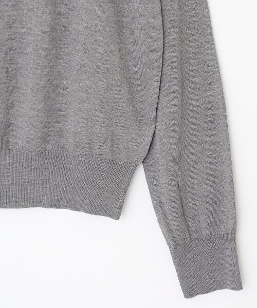 VERSEAU / ヴェルソー カーディガン・ボレロ | ミニマルニットカーディガン | 詳細4