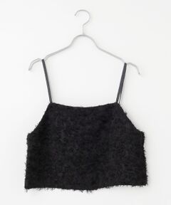 VERSEAU / ヴェルソー キャミソール・チューブトップ | ロングシャギージャカードキャミソール