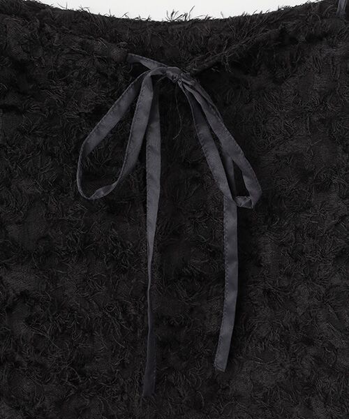 VERSEAU / ヴェルソー キャミソール・チューブトップ | ロングシャギージャカードキャミソール | 詳細5