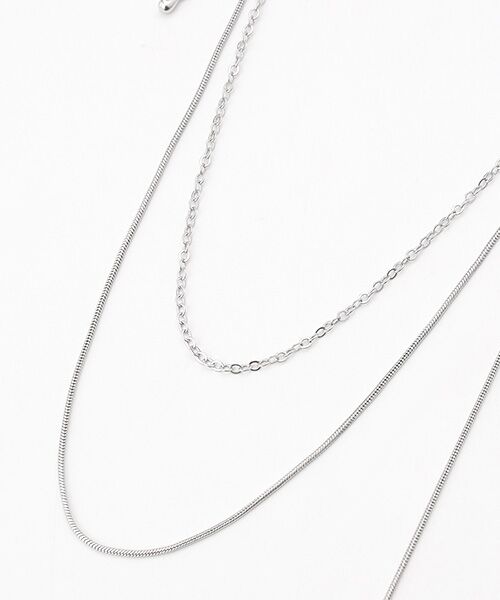 VERSEAU / ヴェルソー ネックレス・ペンダント・チョーカー | ドレープチェーン2連ネックレス | 詳細2