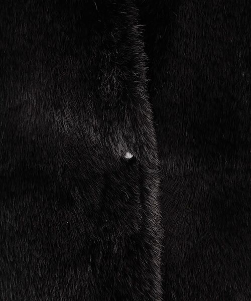 VERSEAU / ヴェルソー ベスト | エコラクーンファーショートジレ | 詳細1