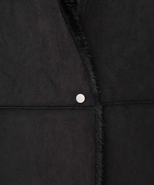 VERSEAU / ヴェルソー ベスト | エコラクーンファーショートジレ | 詳細3