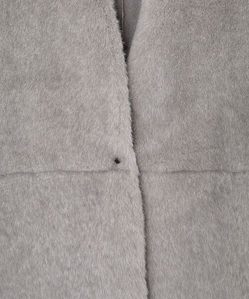 VERSEAU / ヴェルソー ベスト | エコラクーンファーショートジレ | 詳細7