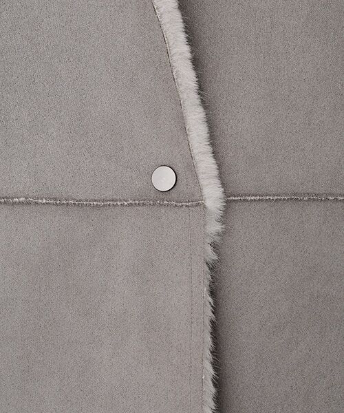 VERSEAU / ヴェルソー ベスト | エコラクーンファーショートジレ | 詳細11