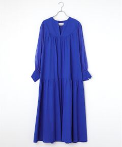 VERSEAU / ヴェルソー ロング・マキシ丈ワンピース | オーガニックコットン・ティアードワンピース