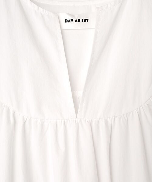 VERSEAU / ヴェルソー ロング・マキシ丈ワンピース | オーガニックコットン・ティアードワンピース | 詳細1