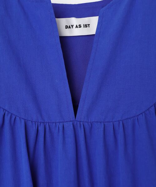 VERSEAU / ヴェルソー ロング・マキシ丈ワンピース | オーガニックコットン・ティアードワンピース | 詳細6