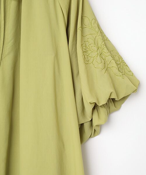 VERSEAU / ヴェルソー ロング・マキシ丈ワンピース | バルーンスリーブ・カフタンワンピース(刺繍) | 詳細4