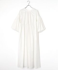 VERSEAU / ヴェルソー ロング・マキシ丈ワンピース | ランタンスリーブ・ティアードワンピース