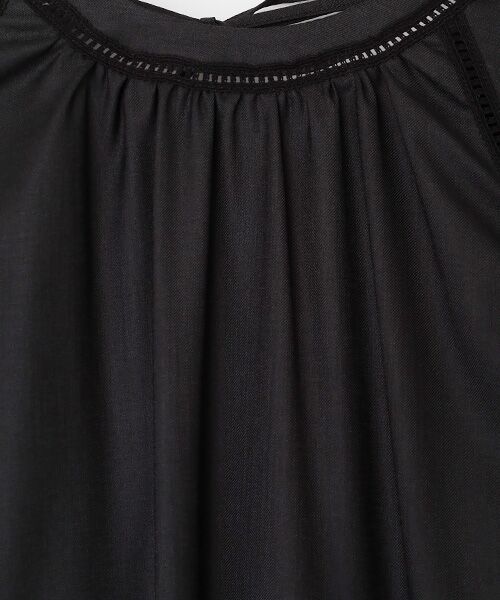 VERSEAU / ヴェルソー ロング・マキシ丈ワンピース | ランタンスリーブ・ティアードワンピース | 詳細2