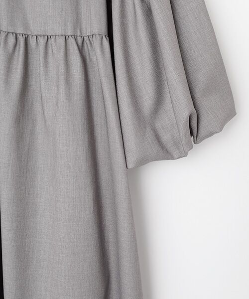 VERSEAU / ヴェルソー ロング・マキシ丈ワンピース | ランタンスリーブ・ティアードワンピース | 詳細5