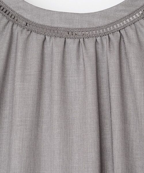 VERSEAU / ヴェルソー ロング・マキシ丈ワンピース | ランタンスリーブ・ティアードワンピース | 詳細8