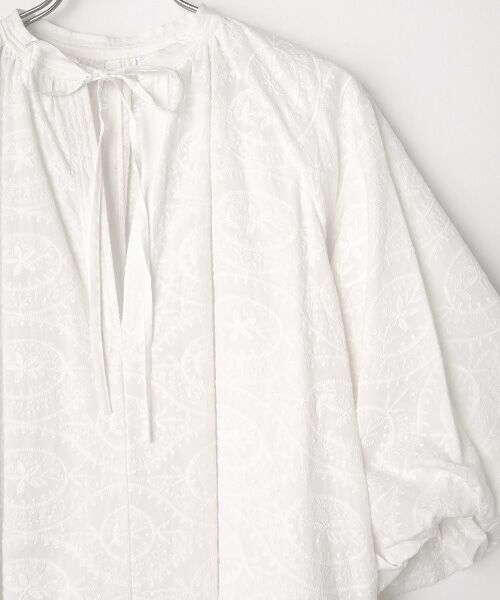 VERSEAU / ヴェルソー ロング・マキシ丈ワンピース | バルーンスリーブ・カフタンワンピース(レース) | 詳細2