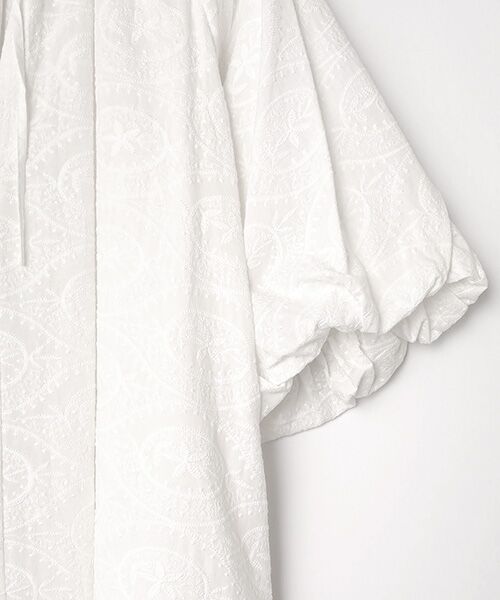 VERSEAU / ヴェルソー ロング・マキシ丈ワンピース | バルーンスリーブ・カフタンワンピース(レース) | 詳細3