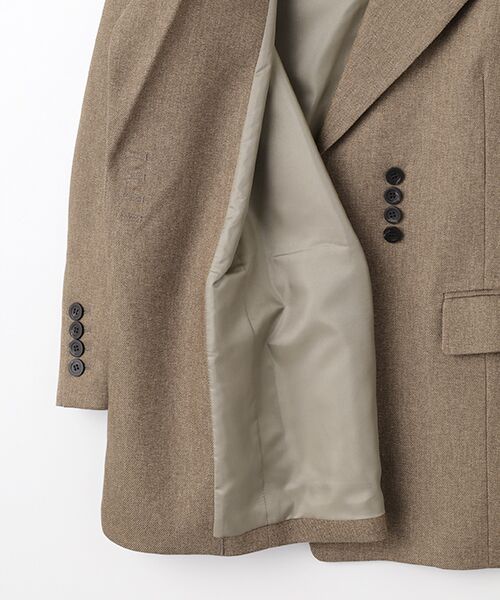 VERSEAU / ヴェルソー テーラードジャケット | メランジカルゼテーラードジャケット(チェーンなし) | 詳細4