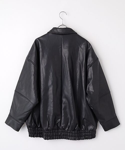 VERSEAU / ヴェルソー レザーブルゾン・ジャケット | バックラインボリュームブルゾン | 詳細1