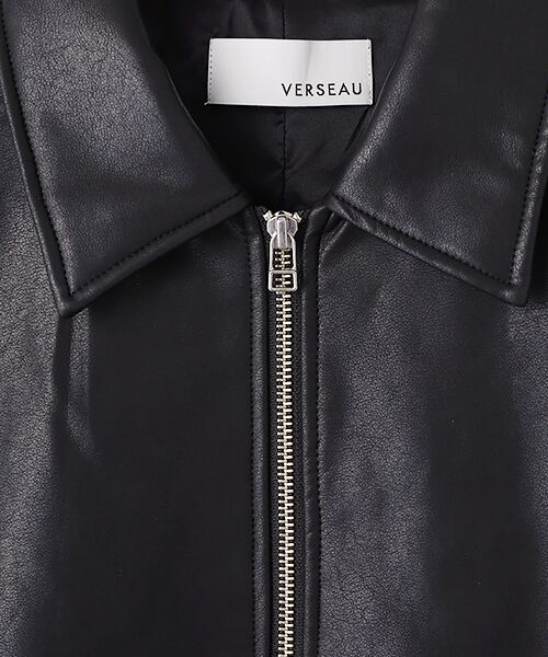 VERSEAU / ヴェルソー レザーブルゾン・ジャケット | バックラインボリュームブルゾン | 詳細5