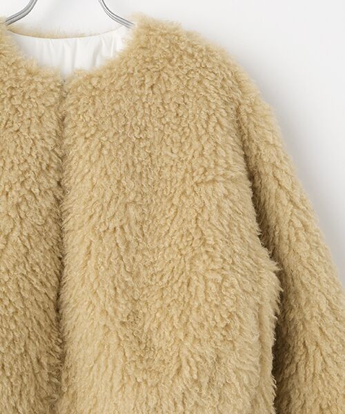 VERSEAU / ヴェルソー その他アウター | チベットラムリバーシブルブルゾン | 詳細3