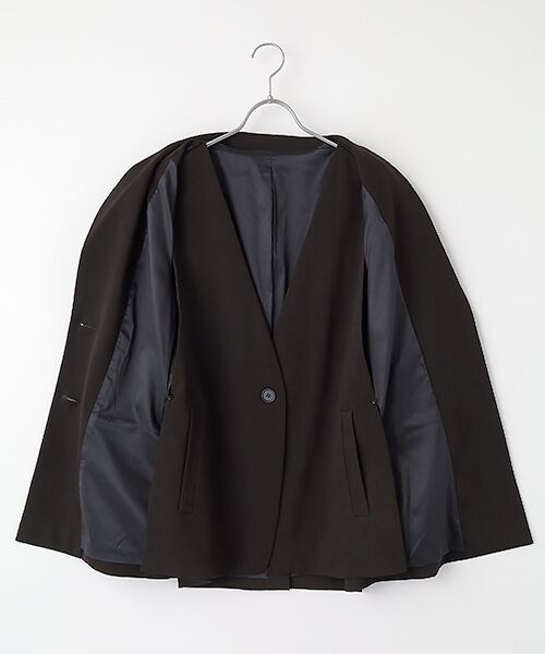 VERSEAU / ヴェルソー テーラードジャケット | 2WAY 肩掛けテーラードジャケット | 詳細2