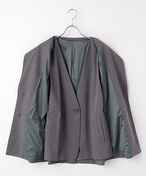 VERSEAU / ヴェルソー テーラードジャケット | 2WAY 肩掛けテーラードジャケット | 詳細9