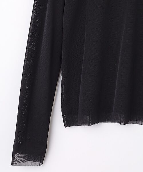 VERSEAU / ヴェルソー カットソー | デュアルフェイス シアートップ | 詳細5