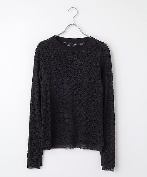 VERSEAU / ヴェルソー カットソー | デュアルフェイス シアートップ | 詳細7