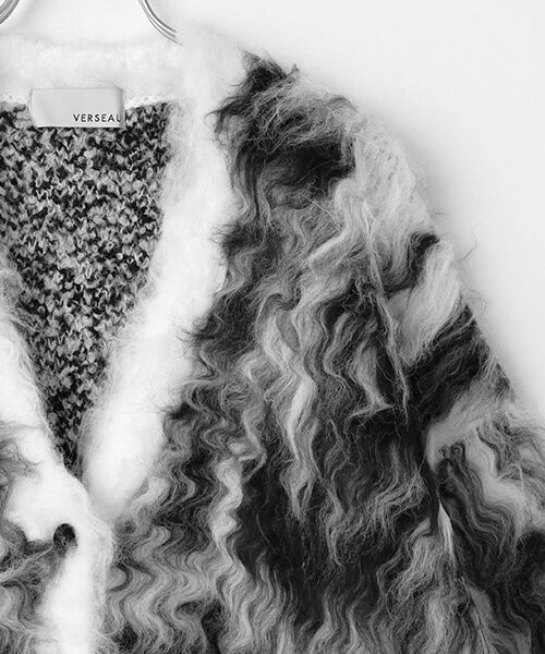 VERSEAU / ヴェルソー カーディガン・ボレロ | フラッフィーハウンドカーディガン | 詳細2