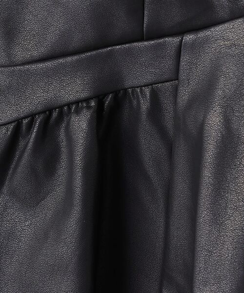 VERSEAU / ヴェルソー キャミソール・チューブトップ | フェイクレザーペプラムトップ | 詳細4