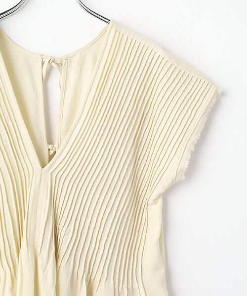 VERSEAU / ヴェルソー シャツ・ブラウス | 2WAYコードピンタックBL | 詳細3