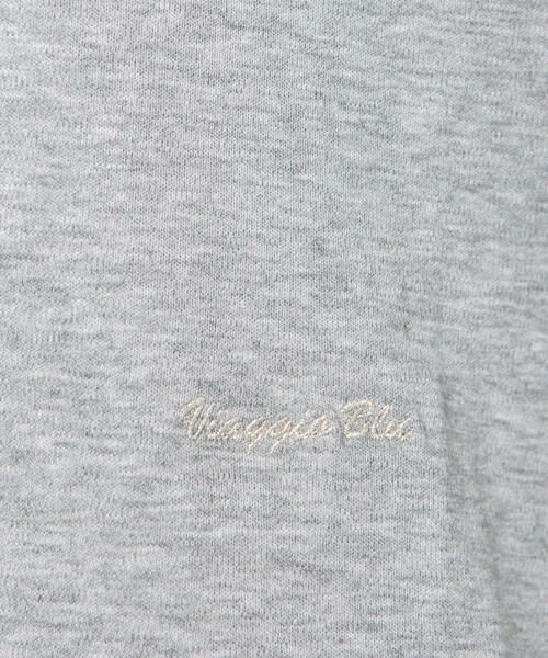 Viaggio Blu / ビアッジョブルー Tシャツ | Viaggio Bluロゴ刺繍長袖カットソー | 詳細7
