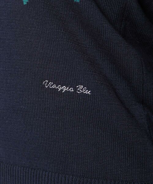 Viaggio Blu / ビアッジョブルー ニット・セーター | Lemonインターシャニット | 詳細10