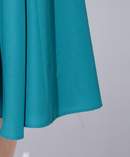 Viaggio Blu / ビアッジョブルー スカート | 【洗濯機OK】ドラマティックカラーフレアスカート | 詳細6
