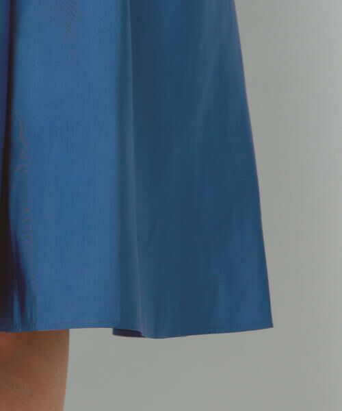 Viaggio Blu / ビアッジョブルー スカート | ウエストゴムグログランフレアスカート | 詳細14