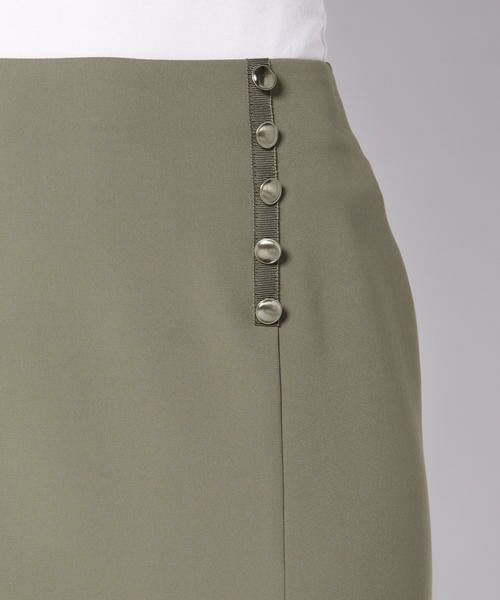 Viaggio Blu / ビアッジョブルー スカート | 【セットアップ対応＆4サイズ展開】ボタン使いストレートスカート | 詳細4
