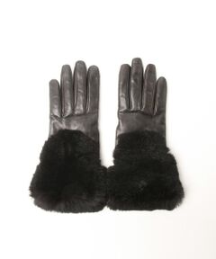 ～Correale Gloves～ ラビットファーレザーグローブ