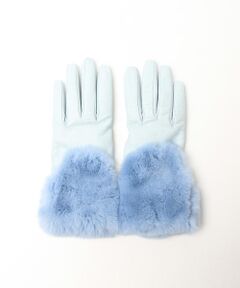 ～Correale Gloves～ ラビットファーレザーグローブ