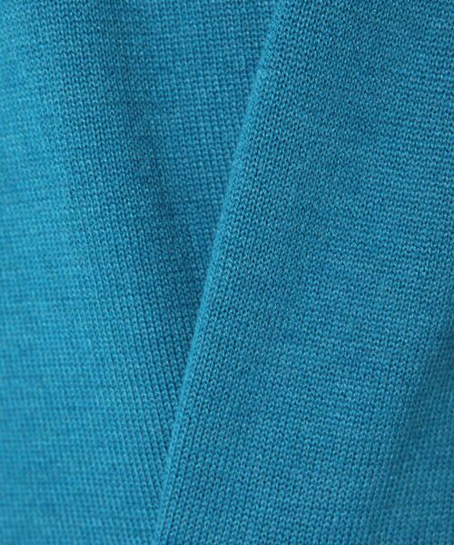 Viaggio Blu / ビアッジョブルー ニット・セーター | 【手洗い可】12Gカット刺繍ラグランプルオーバー | 詳細8