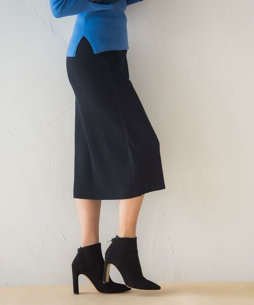 Viaggio Blu / ビアッジョブルー スカート | 両畦釦使いタイトスカート≪SET UP対応/手洗い可能≫ | 詳細14