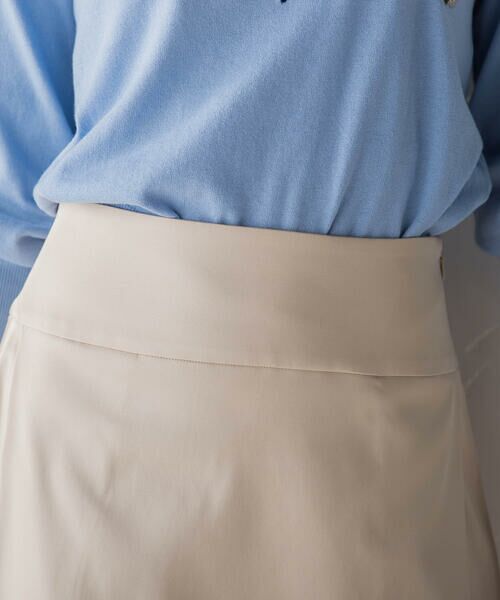 Viaggio Blu / ビアッジョブルー スカート | サテンウエストゴムスカート≪洗濯機で洗える≫ | 詳細14