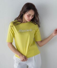 アルビニオーガニックポンチロゴTシャツ≪洗濯機で洗える≫