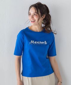 アルビニオーガニックポンチロゴTシャツ≪洗濯機で洗える≫