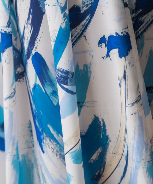 Viaggio Blu / ビアッジョブルー スカート | 刷毛目プリントスカート≪洗濯機で洗える≫ | 詳細10