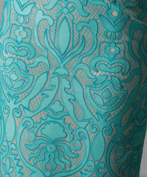 Viaggio Blu / ビアッジョブルー スカート | 【LUSSO VIAGGIOBLU】幾何チュール刺繍タイトスカート≪SET UP対応≫ | 詳細13