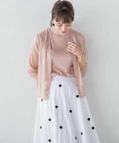 ルシンダVカーディガン≪手洗い可能≫