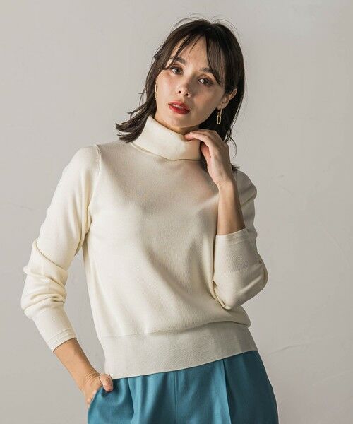 Viaggio Blu turtleneck knit - ニット/セーター