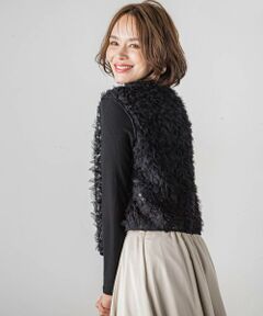 Viaggio Blu / ビアッジョブルー シャツ・ブラウス | チュールフリルブラウス≪セットアップ対応/洗濯機で洗える≫