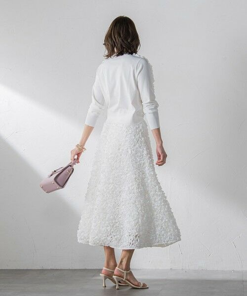 Viaggio Blu / ビアッジョブルー ミニ・ひざ丈スカート | フラワーチュールスカート | 詳細5