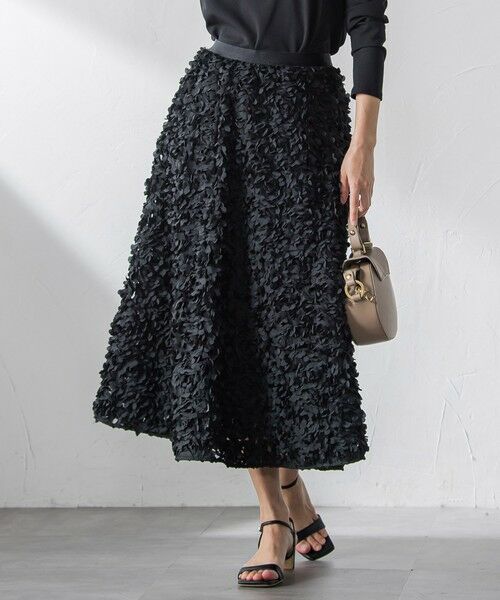 Viaggio Blu / ビアッジョブルー ミニ・ひざ丈スカート | フラワーチュールスカート | 詳細14