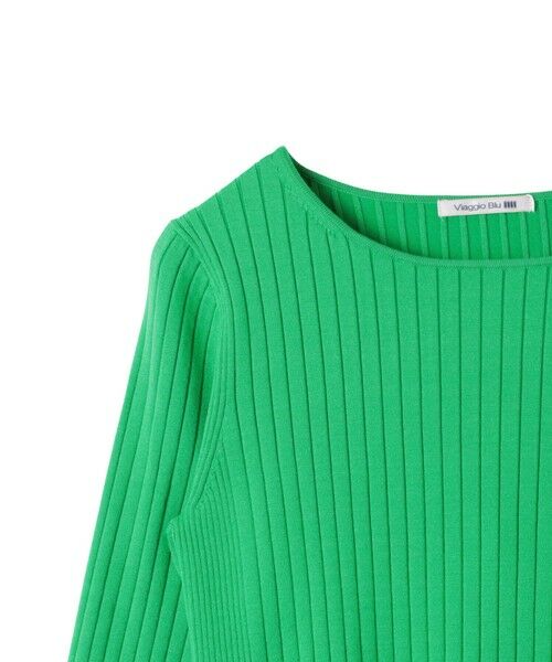 Viaggio Blu / ビアッジョブルー ニット・セーター | ワイドリブ袖ビジュープルオーバー≪手洗い可能≫ | 詳細29